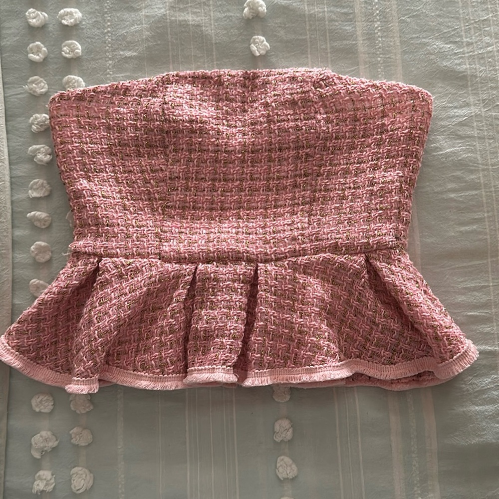 PINK TUBE TOP